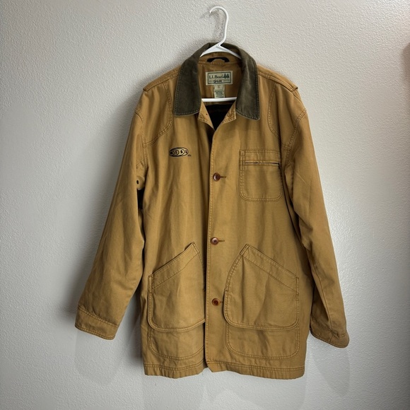 LL Bean Men's Original Chore Barn Jacket Coat Vintage XL Tall 0JV79 - Picture 1 of 8